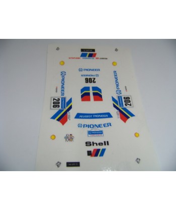 Adhesivo Peugeot TT "Pioneer"