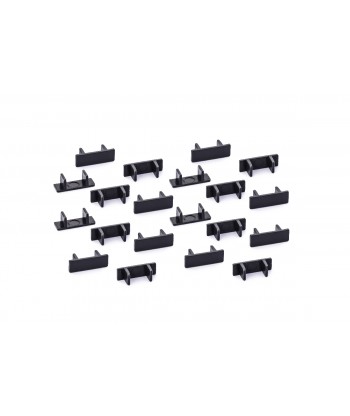 Clips fijación pistas