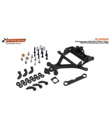 Soporte motor RT4 AW Offset -1-0mm. GT/LMP para rodamientos a bolas -duro-