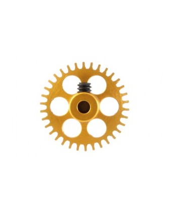 Corona angular aluminio 34 dientes  17,5mm