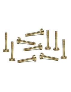 Tornillería 2,2 x 13mm latón cabeza avellanada