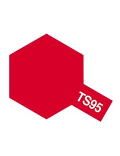 Pintura spray rojo puro metalizado