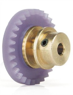 Corona 29 dientes en línea con núcleo de bronce