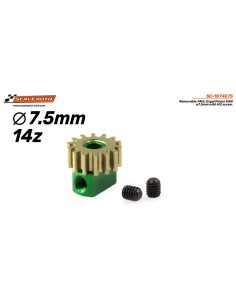 Piñón extraíble ergal 14 dientes  D 7,5mm 2