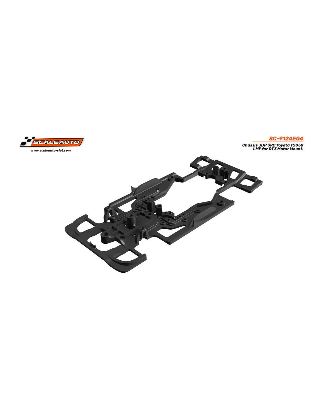 Chasis 3DP SRCToyota TS050 LMP para soporte motor RT3