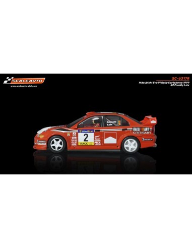 Mitsubishi Evo VI Rally Catalunya 1999 N2 Freddy  Loix R-Version AW