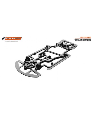 Chasis 3DP Scaleauto M8 GTE para soporte motor RT4