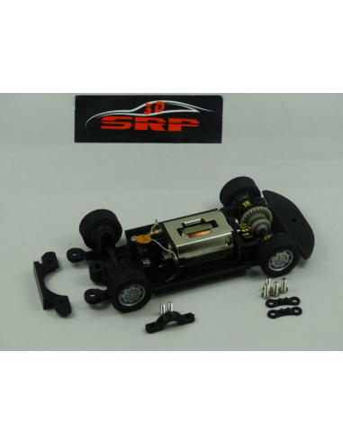 Chasis 3D Fiat Abarth 1000 para carrocería Scalextric