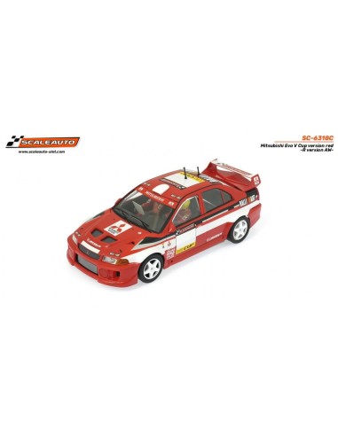 Mitsubishi Evo V rojo versión copa