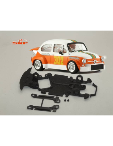 Chasis 3D (1:24) Bicomponente Fiat Abarth 1000 TCR  BRM