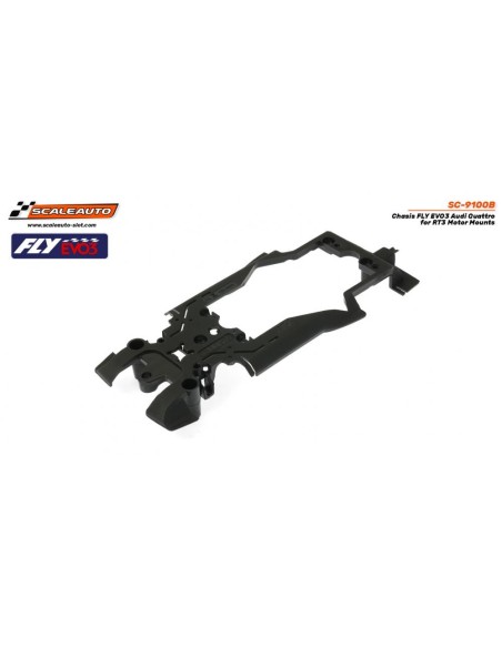 Chasis Fly Evo3 Audi Quattro para soporte motor RT3