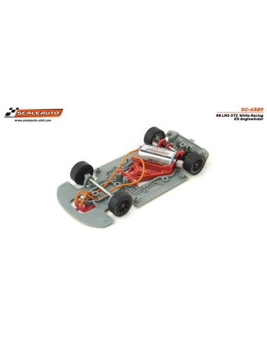 R8 LMS GT2 Kit racing blanco anglewinfer