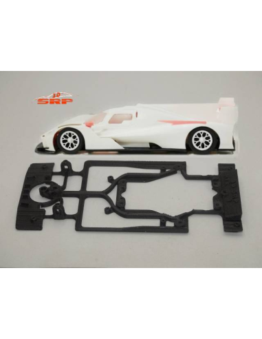 Chasis bicomponente (HYR) Cadillac-V LMH Scaleauto