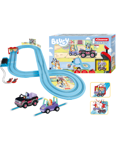 Circuito Carrera 1. First Bluey & Bingo - Lets Go