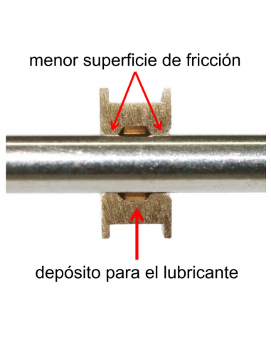 Cojinete universal de latón EVO LUB