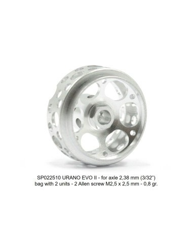 Llanta Urano EVO II  16,2 x 8,5 mm