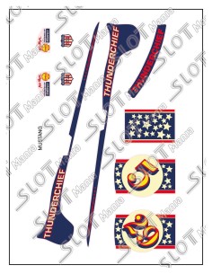 Próximamente Calcomanía Ford Mustang 'Thunderchief'