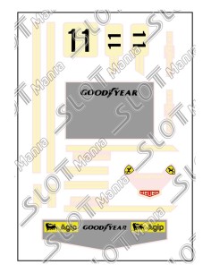 Próximamente Calcomanía Ferrari B3