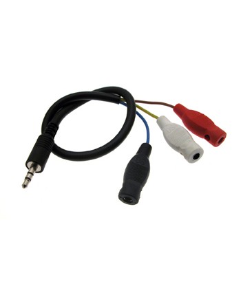 Adaptador conexión mando bananas a Ninco/Scalextric/Superslot