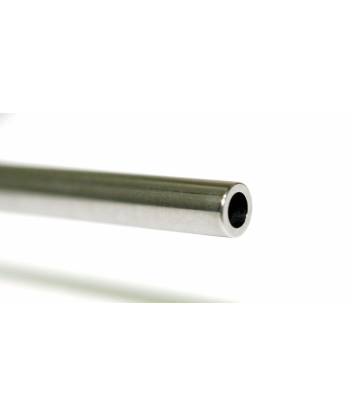 Eje de acero hueco calibrado 57,5 x 2,38 mm.