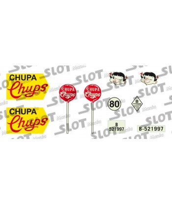 Calcamonía Chupa Chups