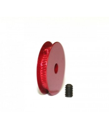 Polea 10mm. para correa 1 & 1,5mm.Eje 2.38mm. M2x3