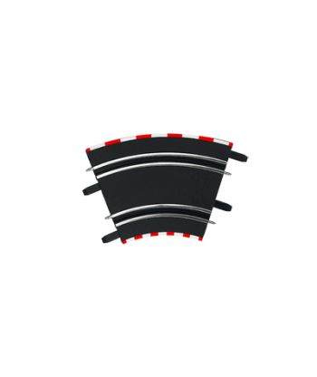 Curva peraltada 45º (4u)