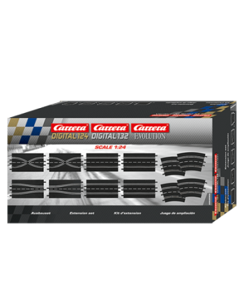 Juego de ampliación 3 (4 rectas, 2 cambios de carril, 2 chicanes, 4 curvas 2/30º) 2