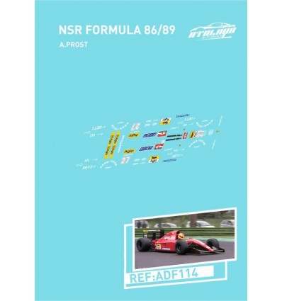 Calcas NSR Formula 86-89 A. Prost