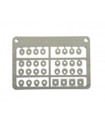 32 Arandelas Esp. oval para chasis y bancadas