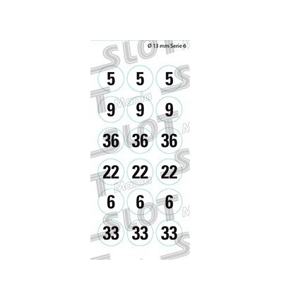 Stickers numbers